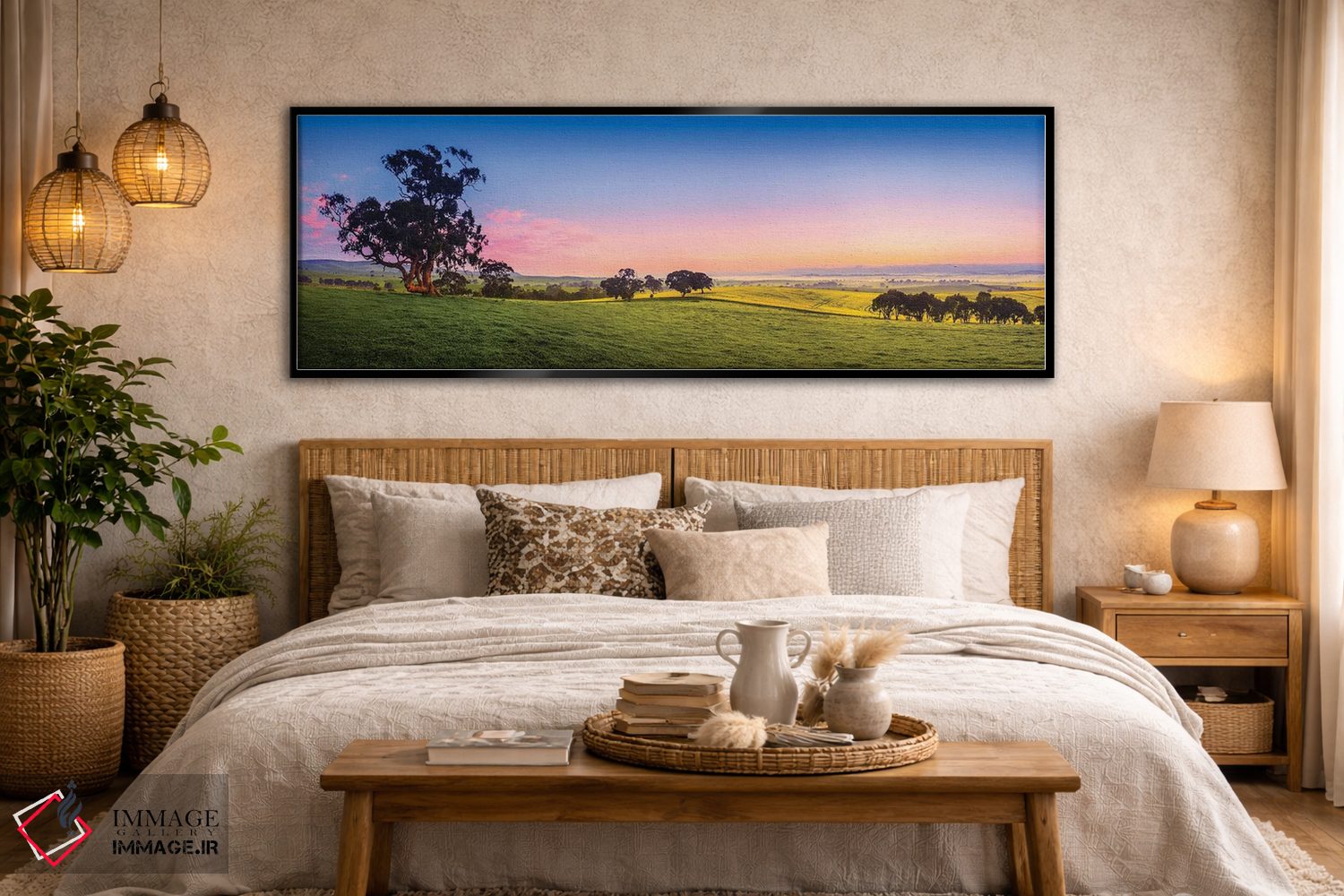 تابلو دکوراتیو مزرعه تازه استرالیا اثر پل رومر - D6B