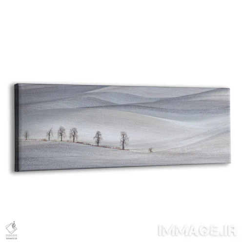 تابلو دکوراتیو شاه بلوط در زمستان اثر پاول اوسکین - نمای پرسپکتیو محصول