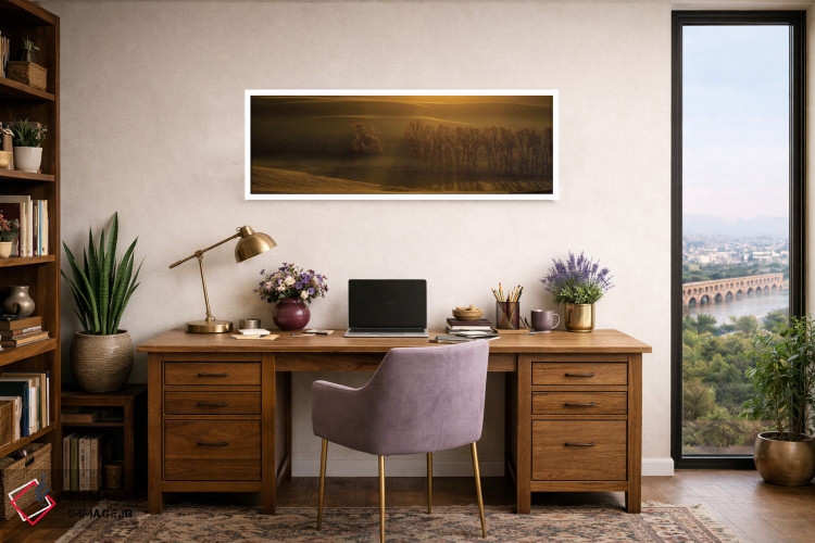 تابلو دکوراتیو درختان اثر پاول اوسکین - D1W