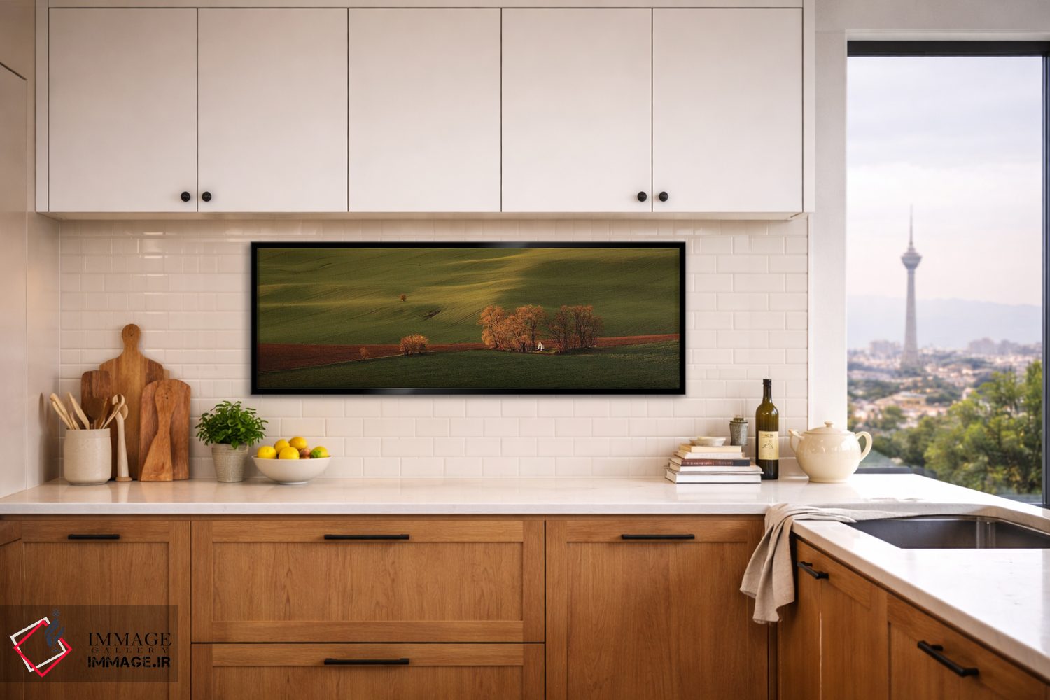 تابلو دکوراتیو کلیسای سنت باربارا اثر پاول اوسکین - D5B