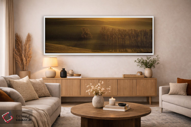 تابلو دکوراتیو درختان اثر پاول اوسکین - D4W