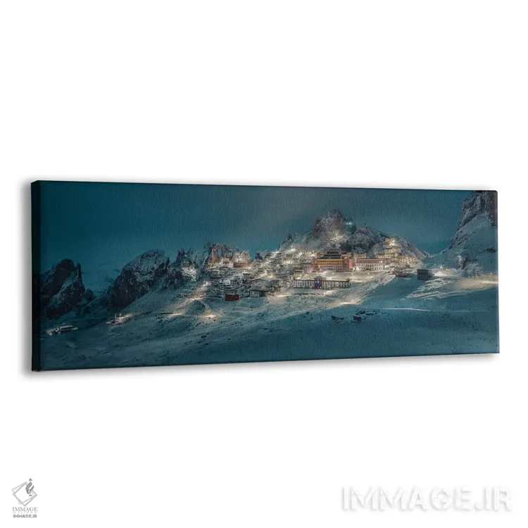 تابلو دکوراتیو Tibet,معبد زیزهو، تبت اثر چی یه - نمای پرسپکتیو محصول