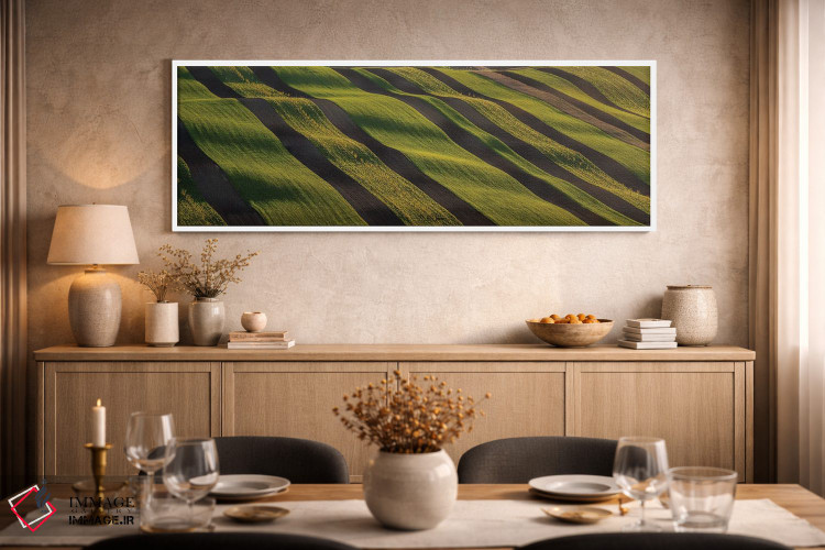 تابلو دکوراتیو راه راه های زیستی ۲ اثر پاول اوسکین - D1W