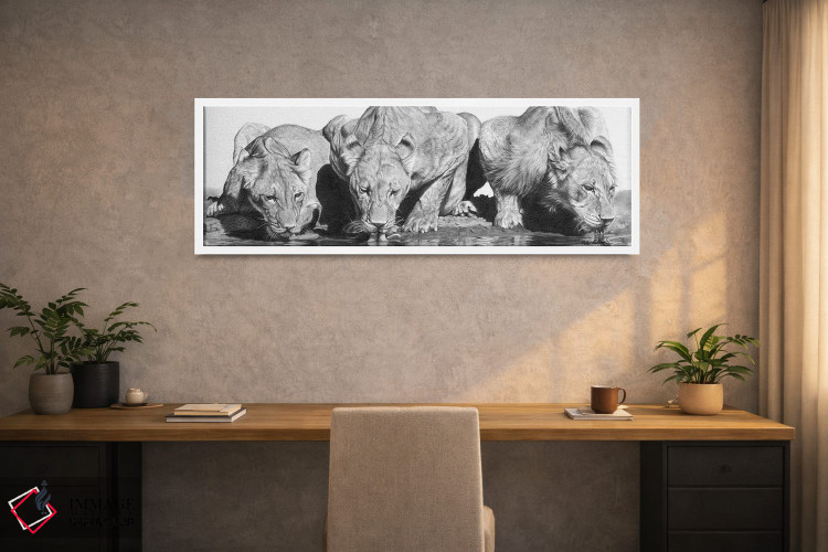 تابلو دکوراتیو باحال برای گربه ها اثر پیتر ویلیامز - D1W