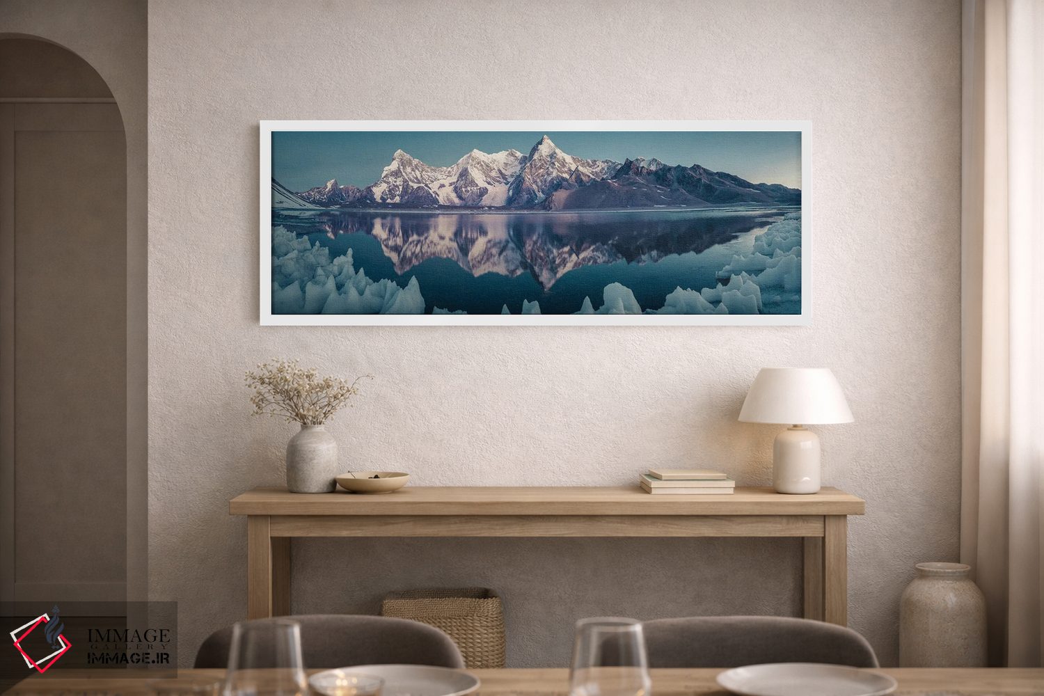 تابلو دکوراتیو شیشاپانگما اثر چی یه - D2W