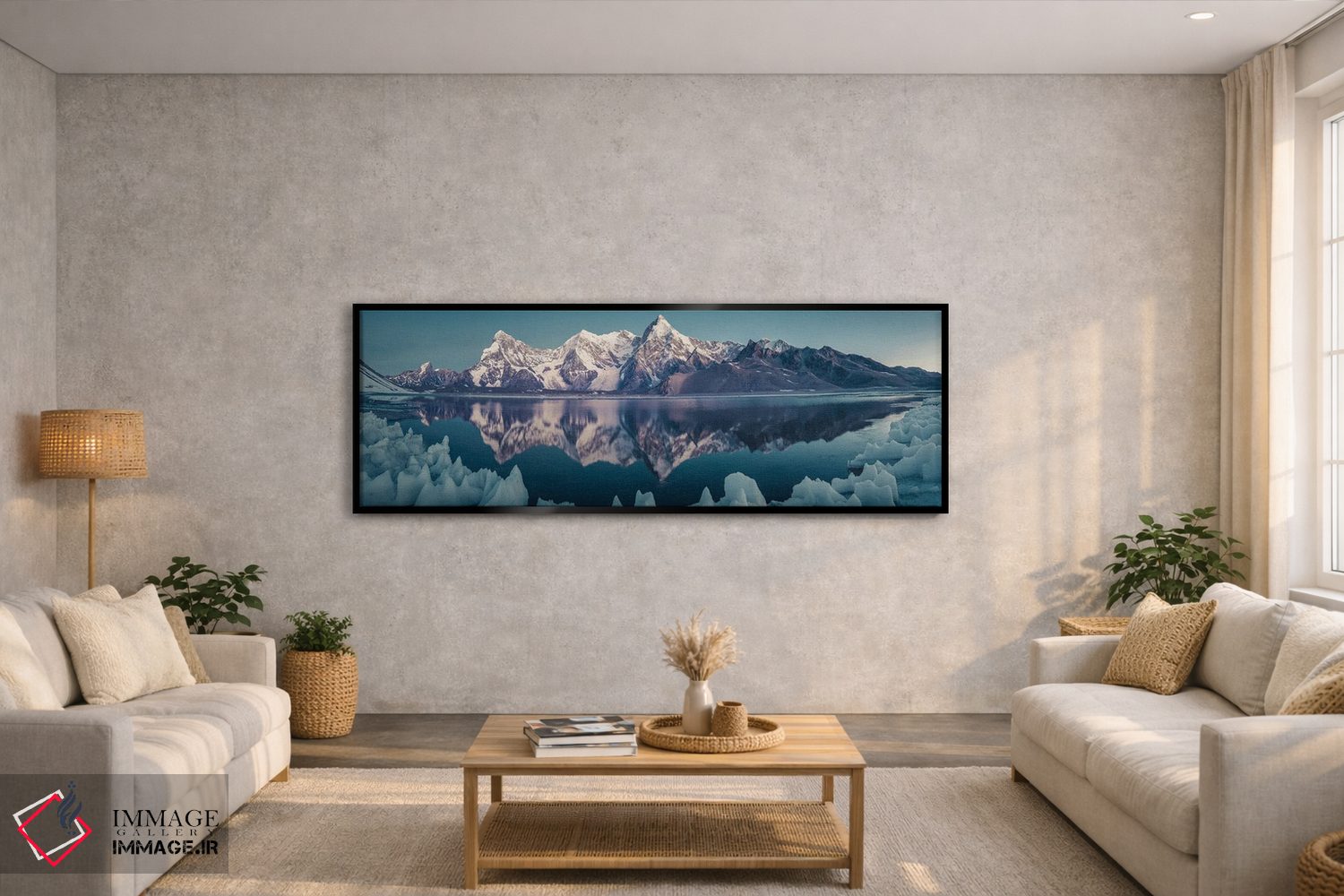 تابلو دکوراتیو شیشاپانگما اثر چی یه - D5B