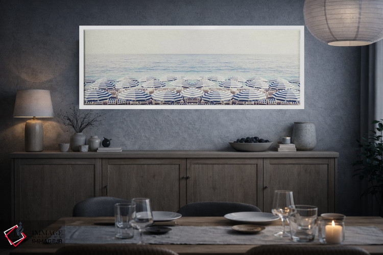 تابلو دکوراتیو پانورامای رویای ریویرا اثر گریس دیجیتال آرت کو - D3W