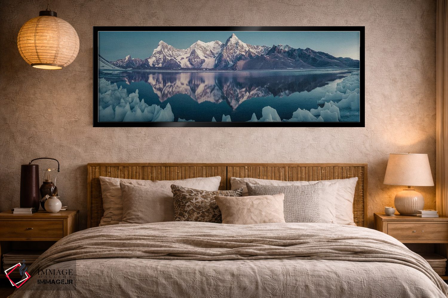 تابلو دکوراتیو شیشاپانگما اثر چی یه - D6B