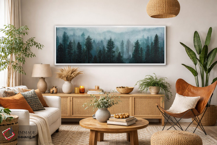 تابلو دکوراتیو قلمرو کلاغ اثر ربکا بالدوین - D2W