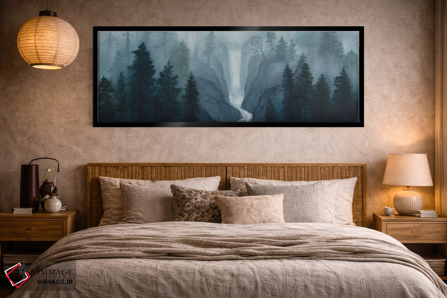 تابلو دکوراتیو حال وهوای شمال غربی اثر ربکا بالدوین - D5B