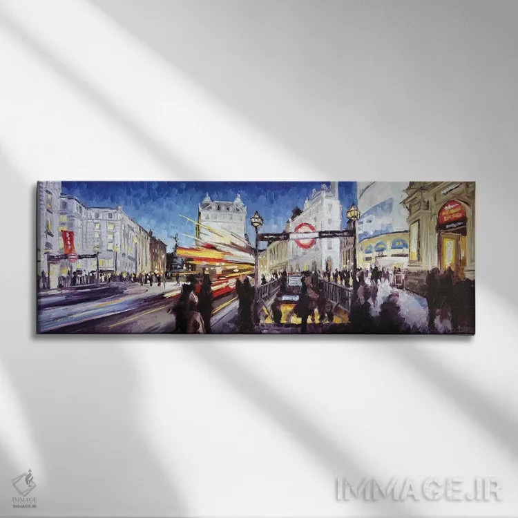 تابلو دکوراتیو پیکادلی سیرکوس دوم اثر روجر دیزنی - نمای روبهرو روی دیوار