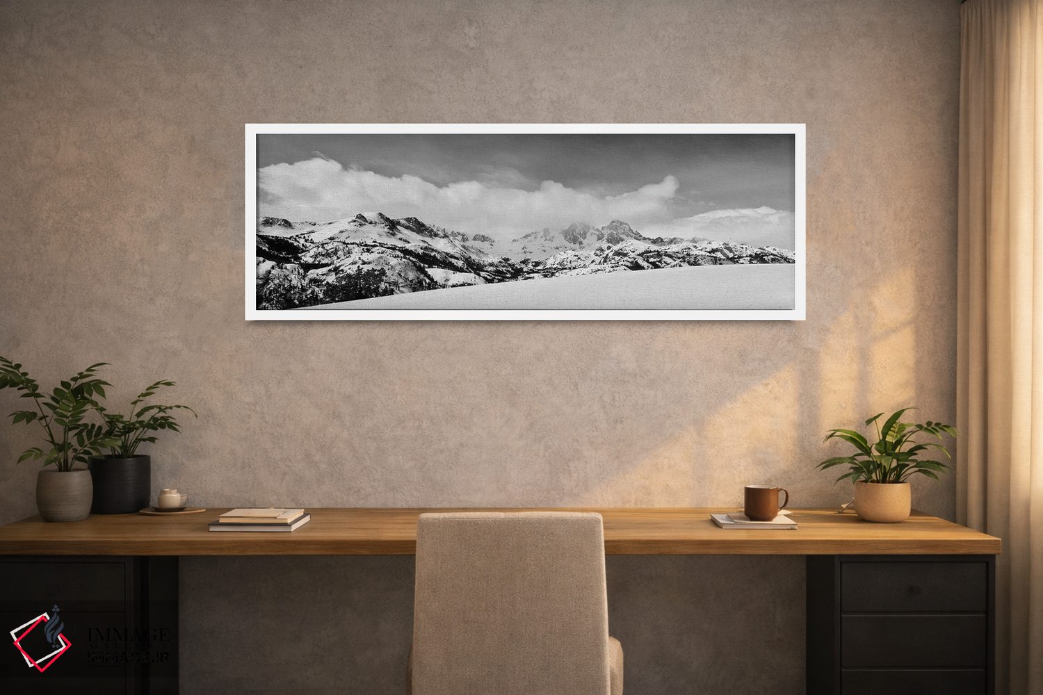 تابلو دکوراتیو Ansel Adams Wilderness, Sierra Nevada Mountains, California,ق… اثر راس بیشاپ - D1W