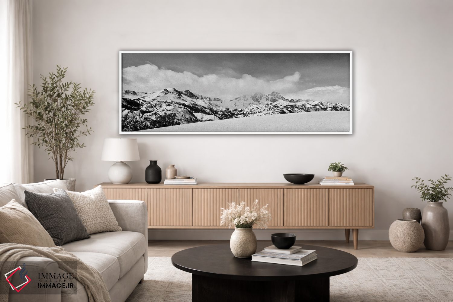 تابلو دکوراتیو Ansel Adams Wilderness, Sierra Nevada Mountains, California,ق… اثر راس بیشاپ - D3W