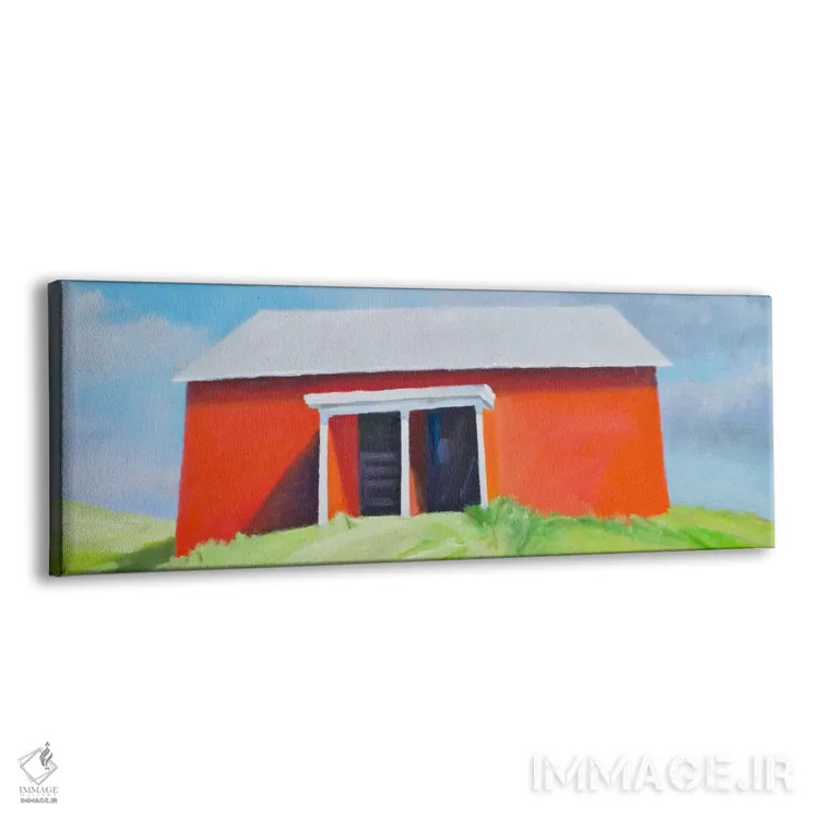 تابلو دکوراتیو طویله رو به رو اثر ریچ گومبار - نمای پرسپکتیو محصول