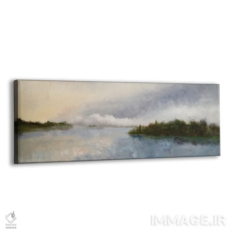 تابلو دکوراتیو آرامش همین حالا اثر ریچ گومبار - نمای پرسپکتیو محصول