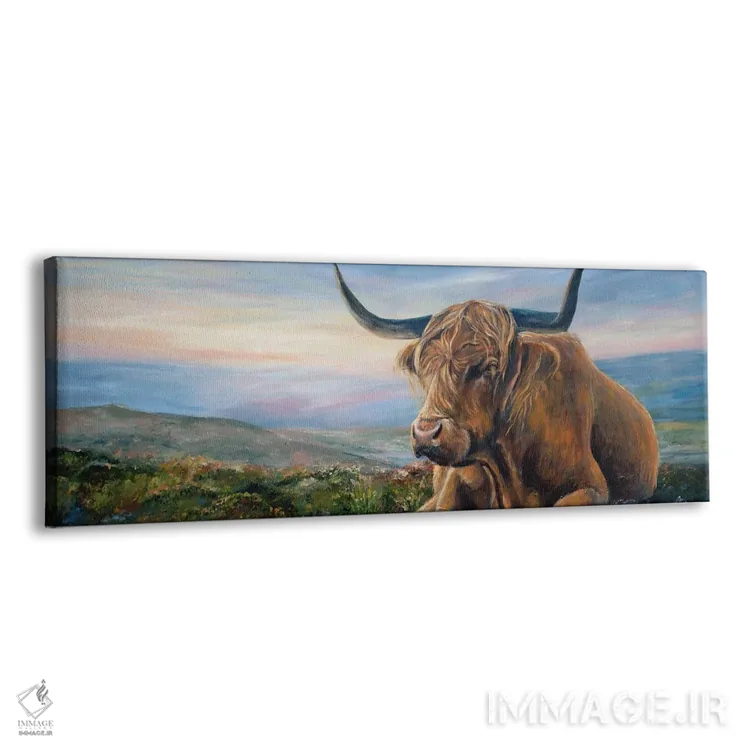 تابلو دکوراتیو آرامش در سپیده دم اثر روت اسلت - نمای پرسپکتیو محصول