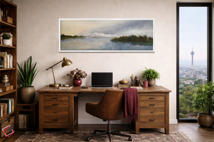 تابلو دکوراتیو آرامش همین حالا اثر ریچ گومبار - D1W