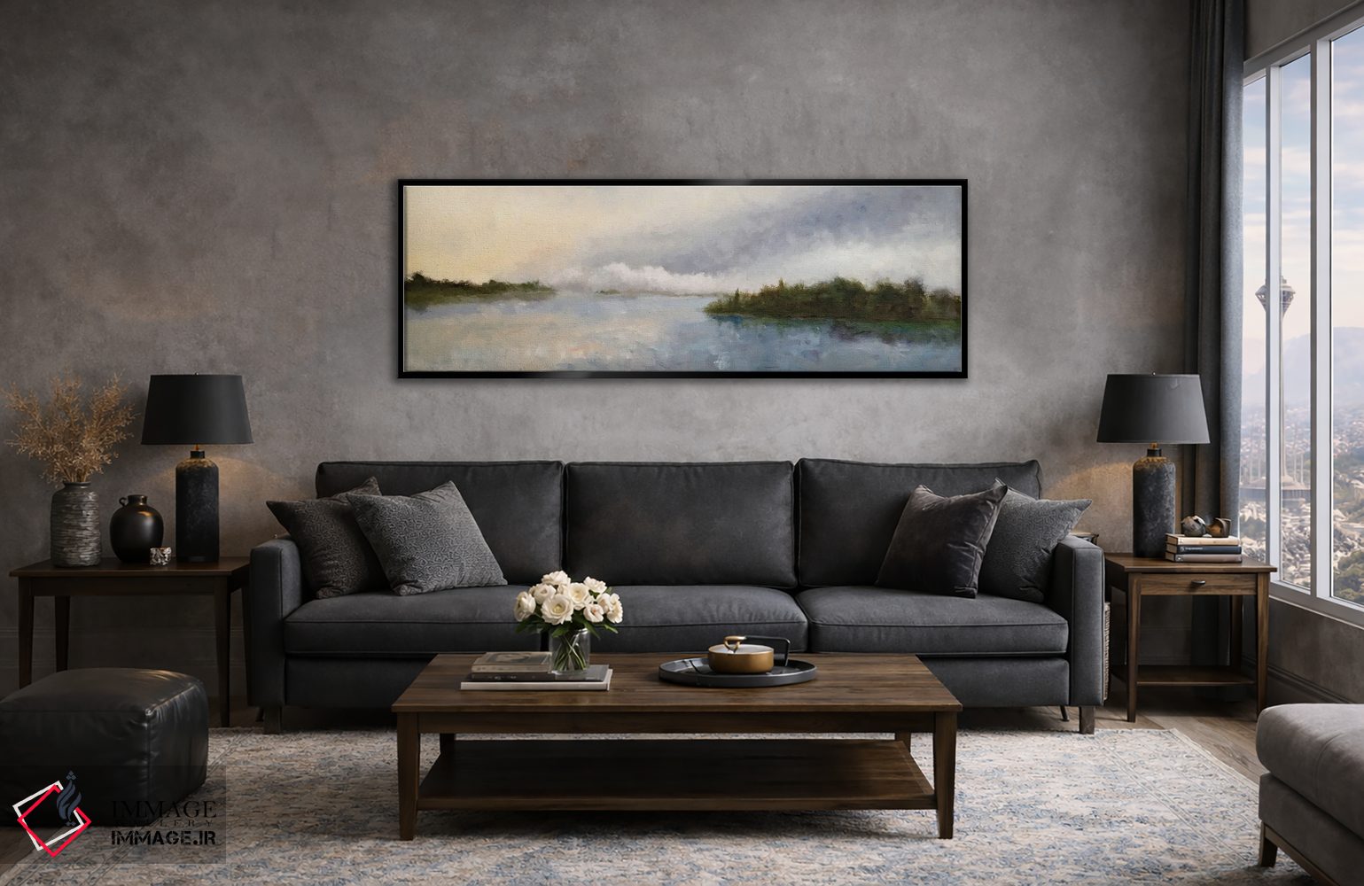 تابلو دکوراتیو آرامش همین حالا اثر ریچ گومبار - D4B