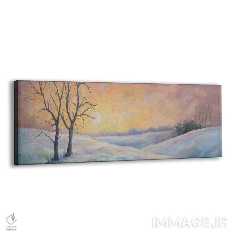 تابلو دکوراتیو پیاده روی دلنشین عصرگاهی اثر روت اسلت - نمای پرسپکتیو محصول