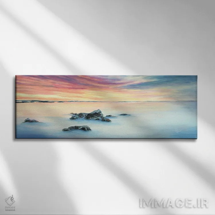 تابلو دکوراتیو آرامش اثر روت اسلت - نمای روبهرو روی دیوار