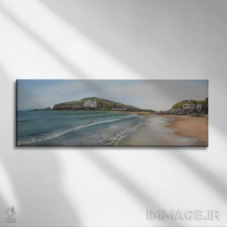 تابلو دکوراتیو بیگ بری اثر روت اسلت - نمای روبهرو روی دیوار