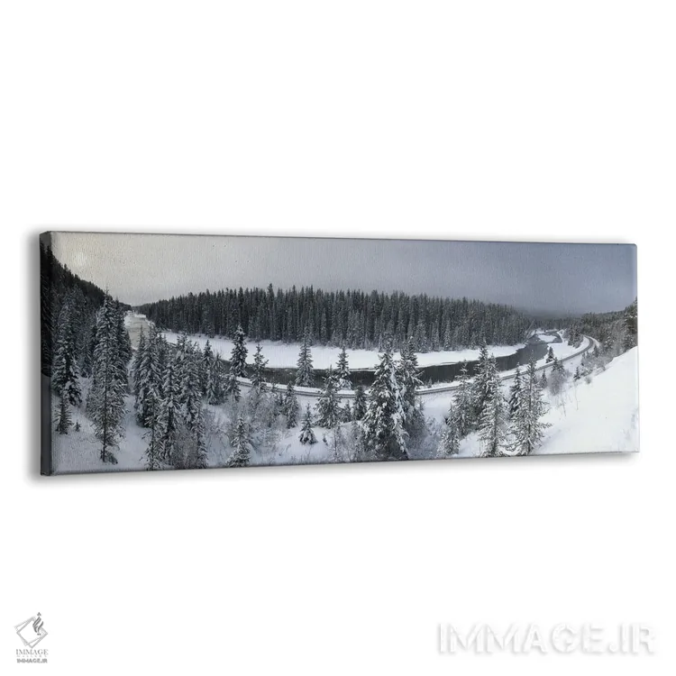 تابلو دکوراتیو طلوع خورشید بر فراز ابرهای مه آلود اثر رامونا هاینر - نمای پرسپکتیو محصول