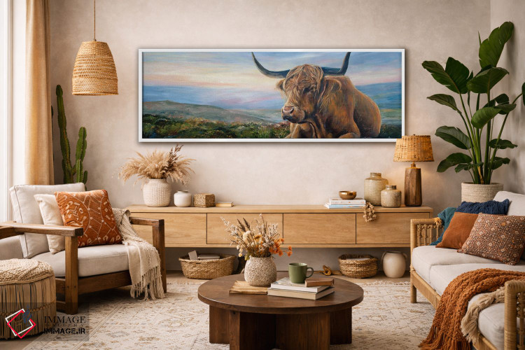 تابلو دکوراتیو آرامش در سپیده دم اثر روت اسلت - D2W