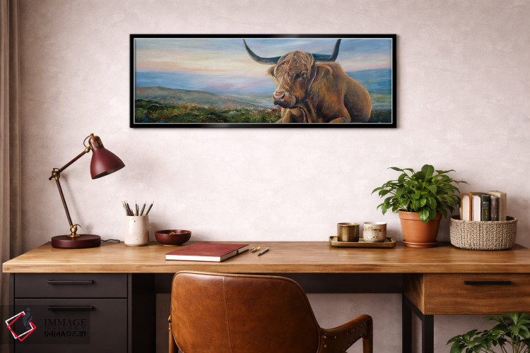 تابلو دکوراتیو آرامش در سپیده دم اثر روت اسلت - D3B