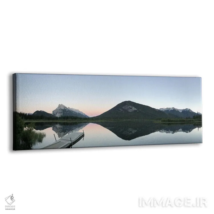 تابلو دکوراتیو Banff, Banff National Park, Ab, Canada.,درخشش آلپی پس از غ… اثر رامونا هاینر - نمای پرسپکتیو محصول