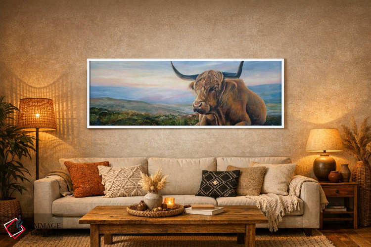 تابلو دکوراتیو آرامش در سپیده دم اثر روت اسلت - D4W