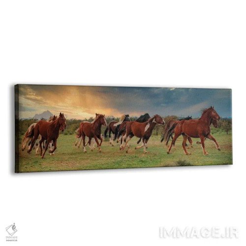 تابلو دکوراتیو دویدن به سمت خانه اثر رندا تامپسون - نمای پرسپکتیو محصول