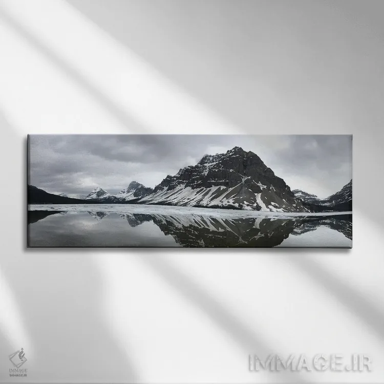 تابلو دکوراتیو دریاچه بو اثر رامونا هاینر - نمای روبهرو روی دیوار