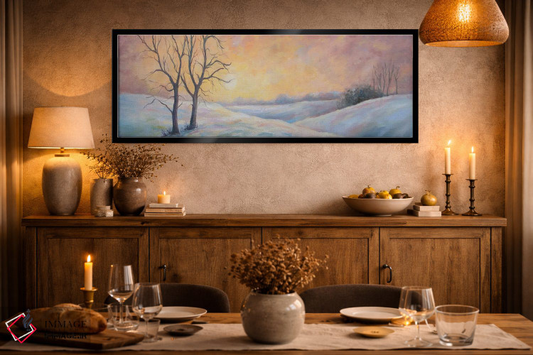 تابلو دکوراتیو پیاده روی دلنشین عصرگاهی اثر روت اسلت - D2B