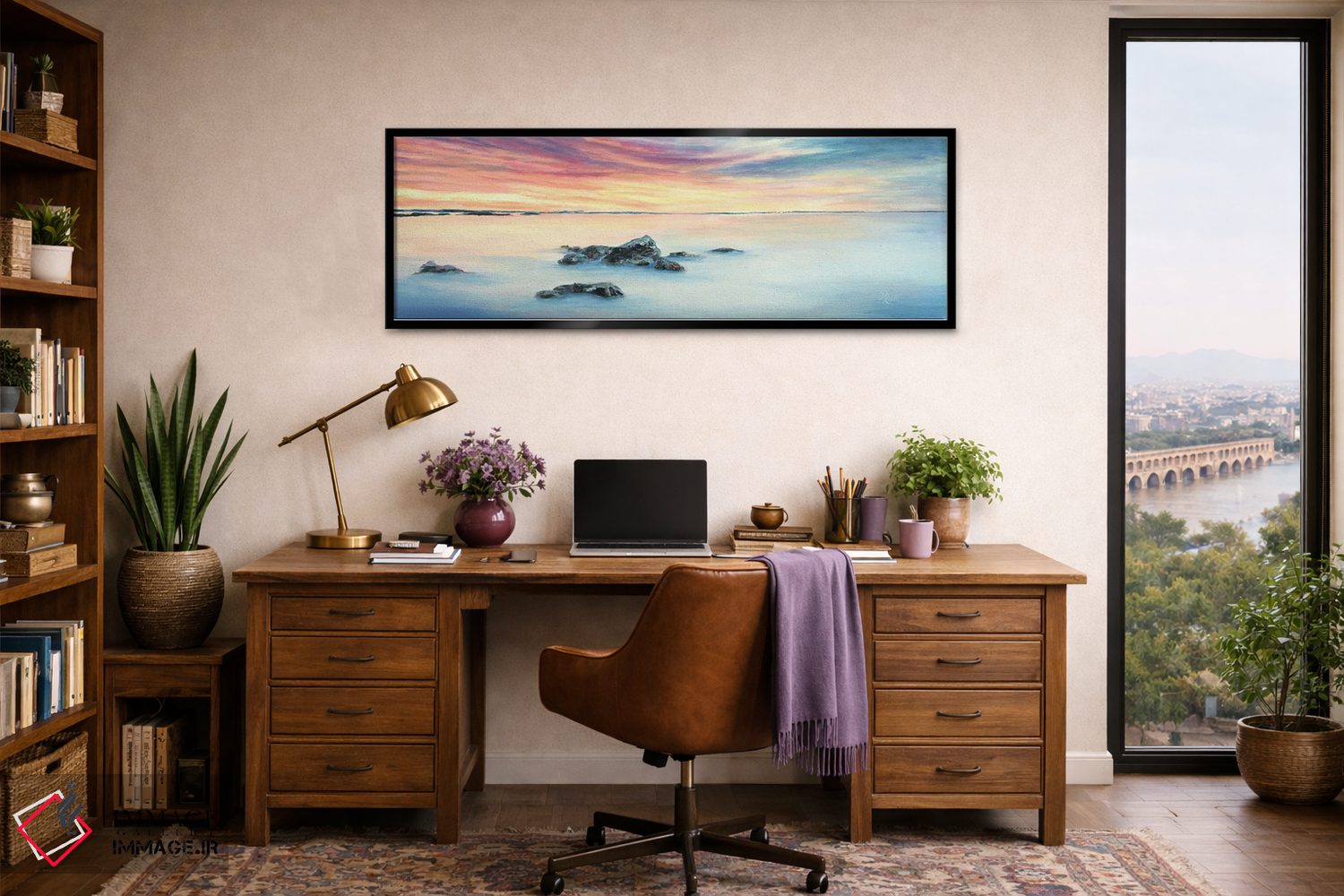 تابلو دکوراتیو آرامش اثر روت اسلت - D4B