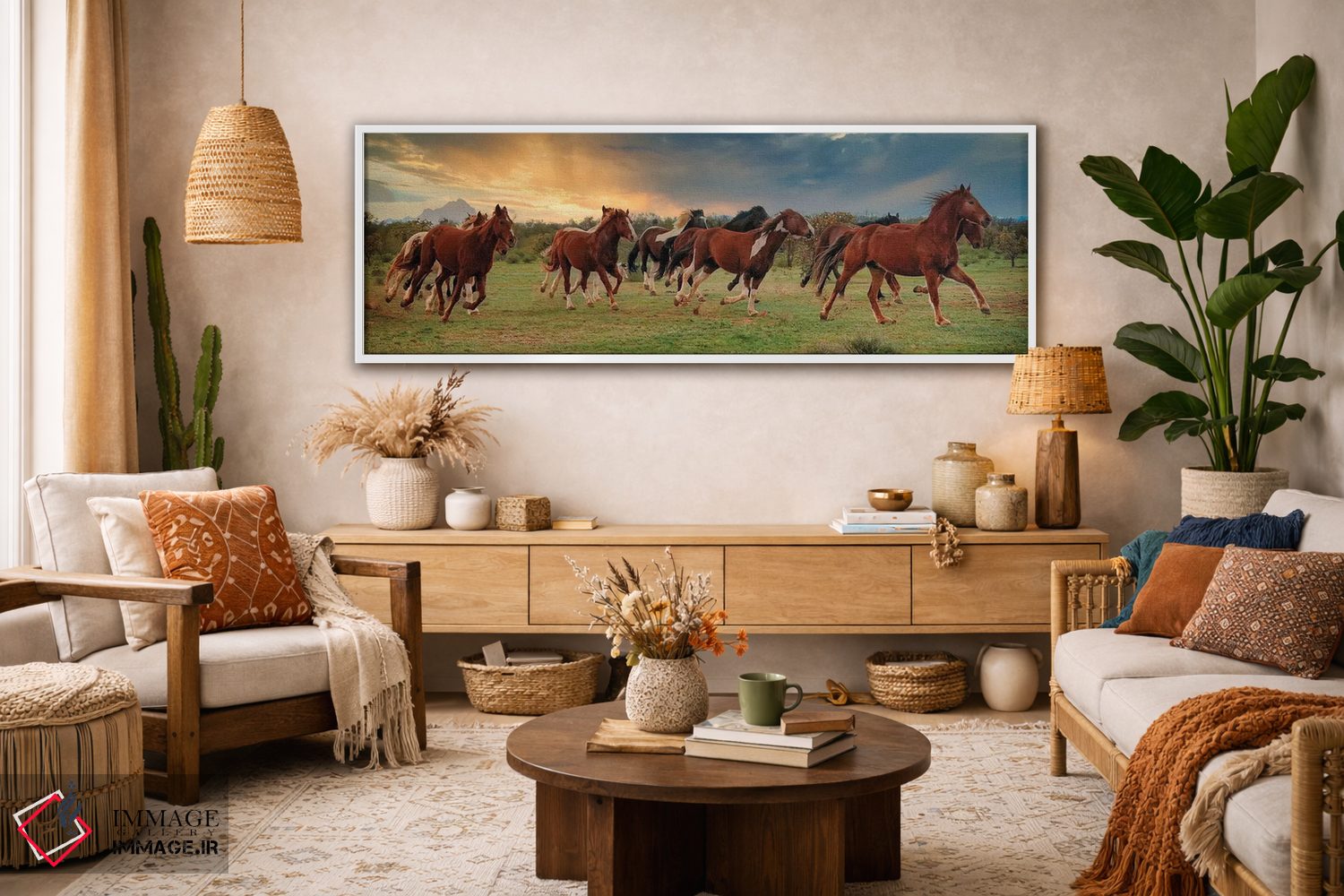 تابلو دکوراتیو دویدن به سمت خانه اثر رندا تامپسون - D2W