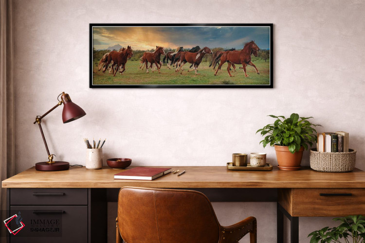 تابلو دکوراتیو دویدن به سمت خانه اثر رندا تامپسون - D4B