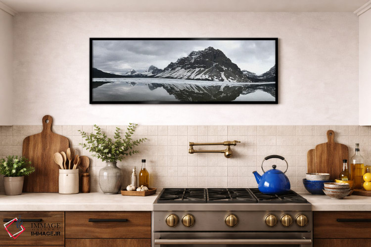 تابلو دکوراتیو دریاچه بو اثر رامونا هاینر - D3B