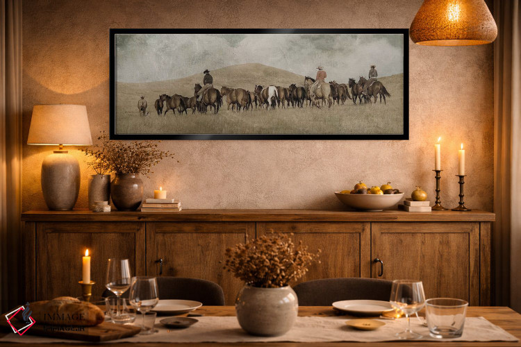 تابلو دکوراتیو محاصره سه دختر اثر رندا تامپسون - D2B