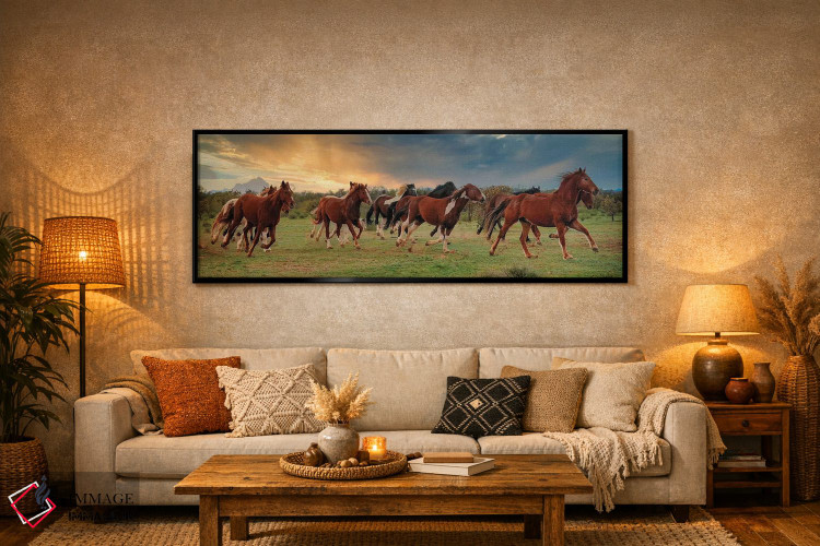 تابلو دکوراتیو دویدن به سمت خانه اثر رندا تامپسون - D6B