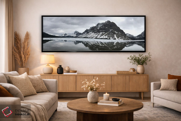 تابلو دکوراتیو دریاچه بو اثر رامونا هاینر - D6B