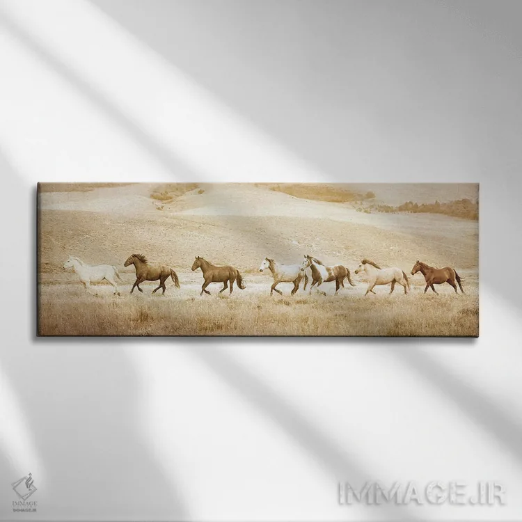تابلو دکوراتیو به سوی آب اثر رندا تامپسون - نمای روبهرو روی دیوار