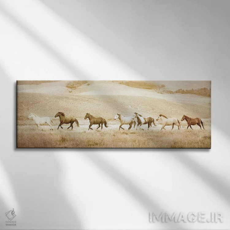 تابلو دکوراتیو به سوی آب اثر رندا تامپسون - نمای روبهرو روی دیوار