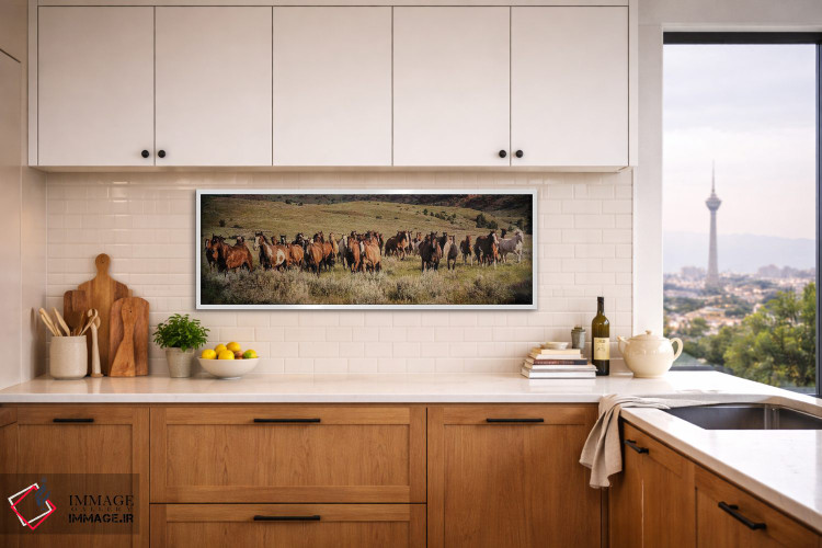 تابلو دکوراتیو صدای رعد و برق اثر رندا تامپسون - D3W