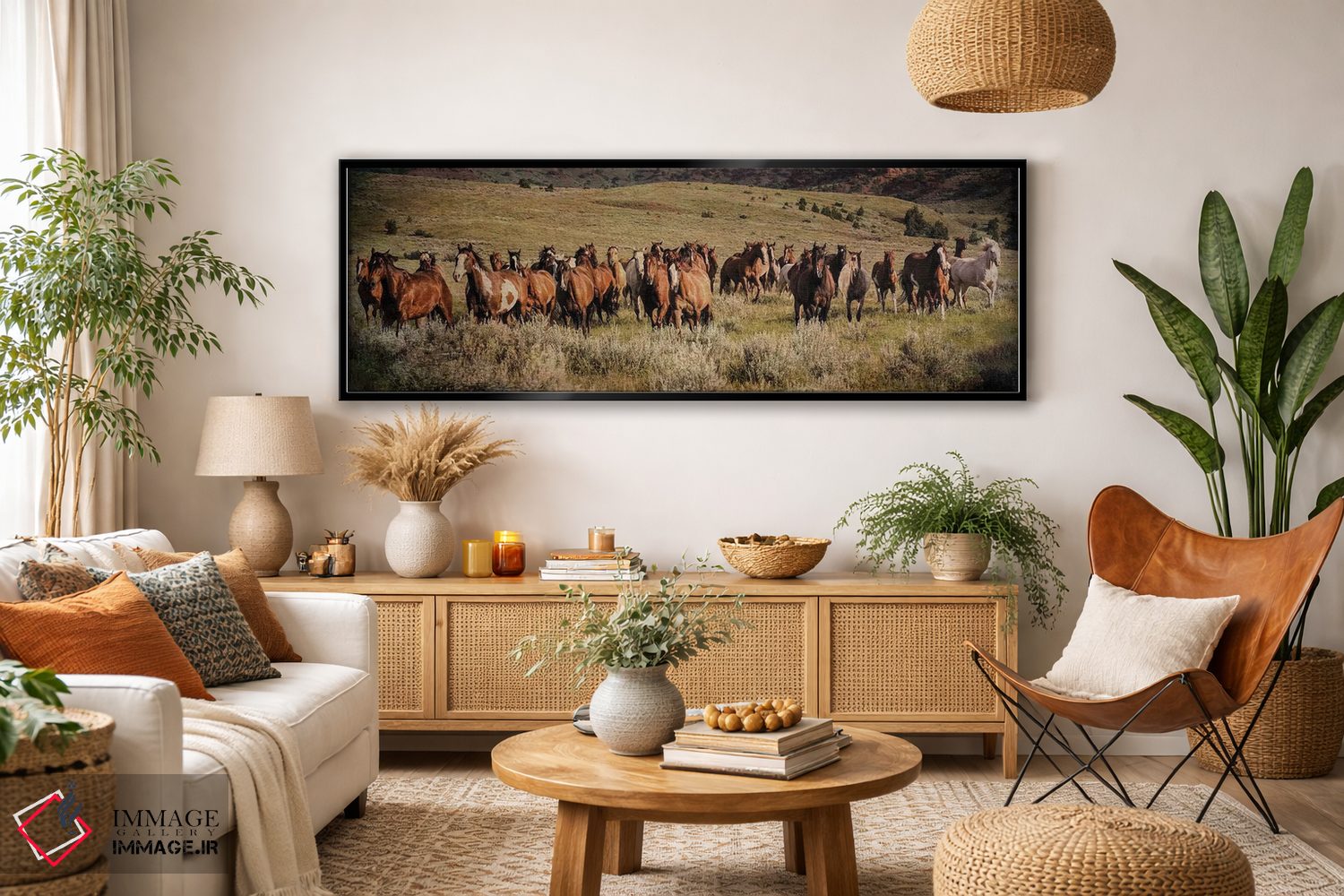 تابلو دکوراتیو صدای رعد و برق اثر رندا تامپسون - D4B