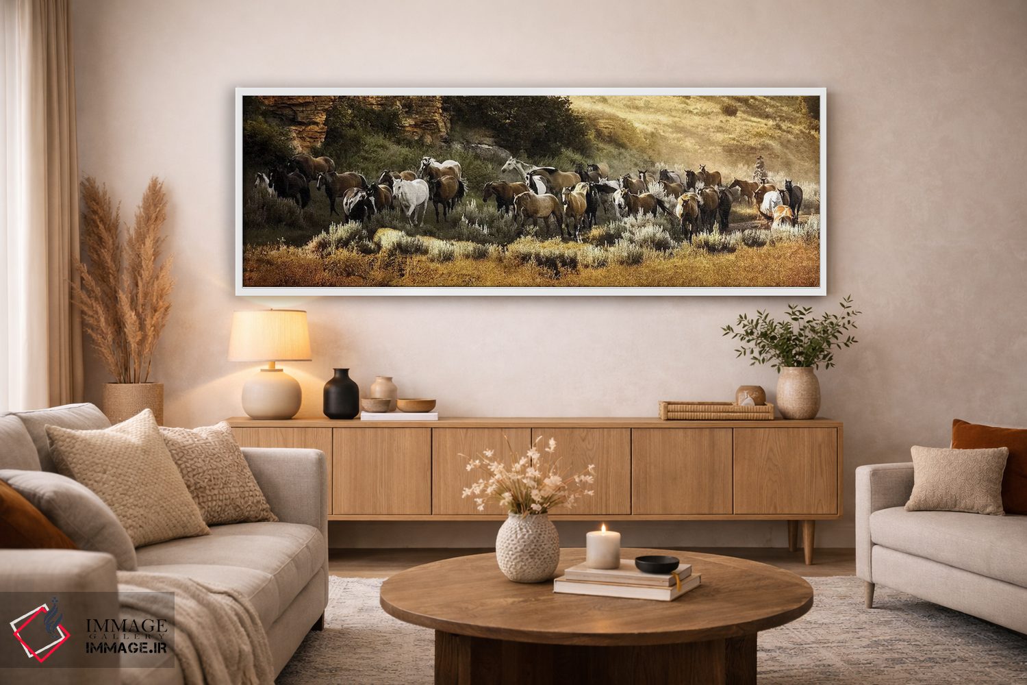 تابلو دکوراتیو محاصره دره اثر رندا تامپسون - D3W