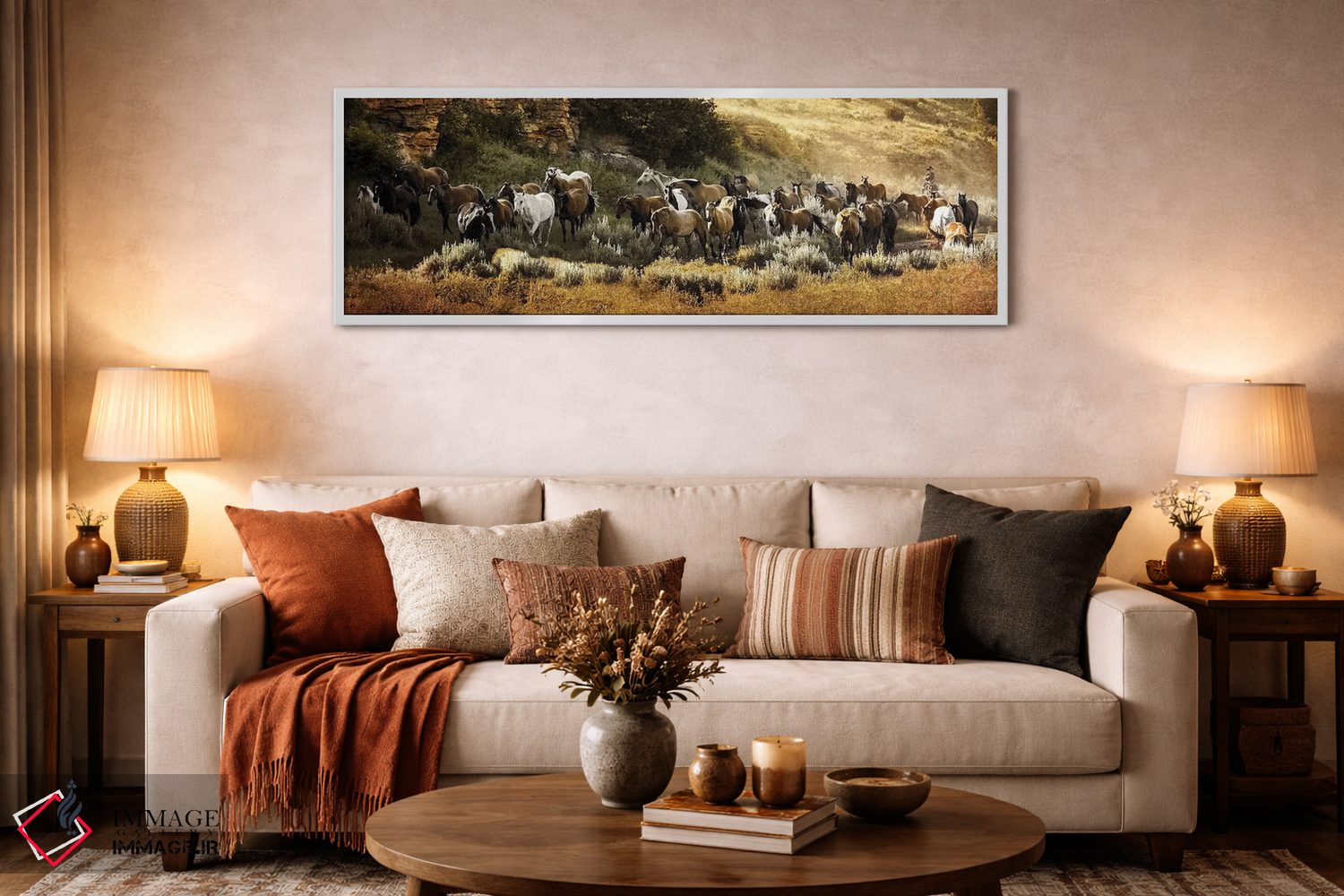 تابلو دکوراتیو محاصره دره اثر رندا تامپسون - D4W