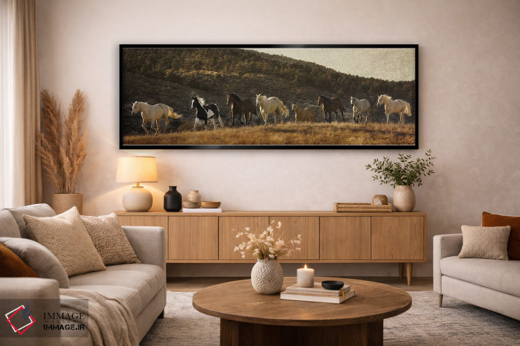 تابلو دکوراتیو رسیدن به دور کوه اثر رندا تامپسون - D5B