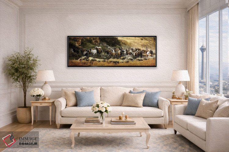 تابلو دکوراتیو محاصره دره اثر رندا تامپسون - D6B