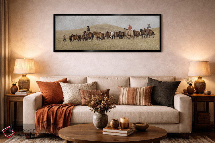 تابلو دکوراتیو محاصره سه دختر اثر رندا تامپسون - D6B