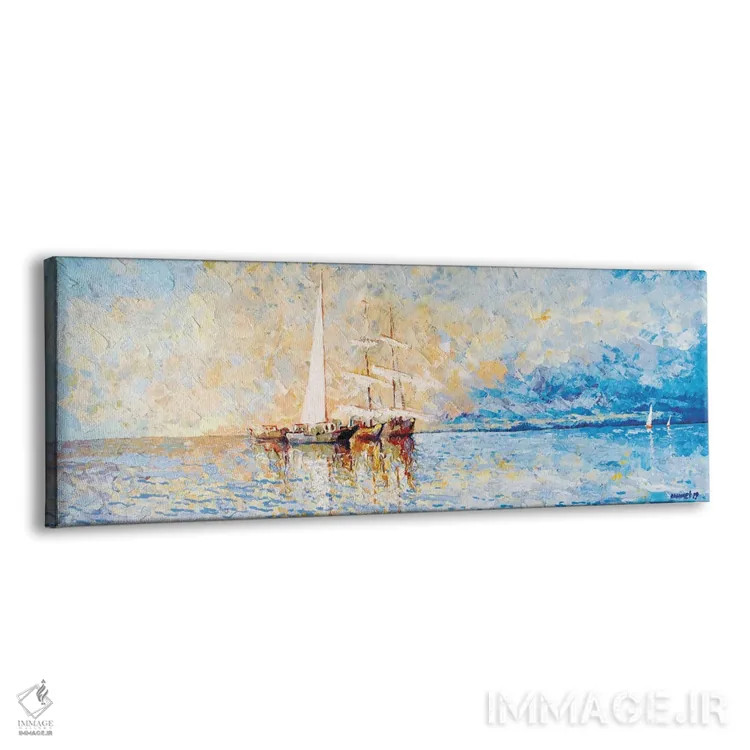 تابلو دکوراتیو دریای بالتیک اثر راخمت ردژپوف - نمای پرسپکتیو محصول